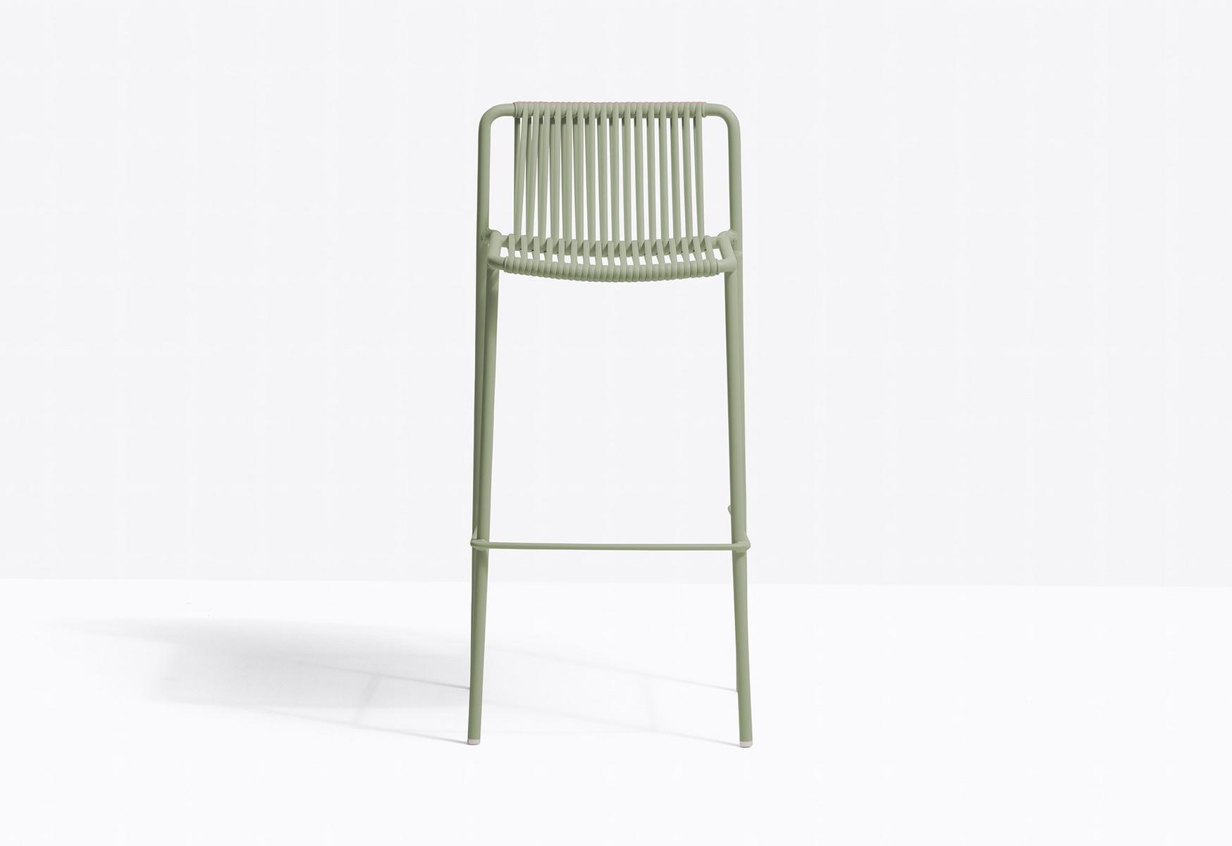 TRIBECA 3668 Powder coated steel garden stool
