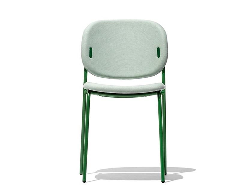 YO! Upholstered fabric chair