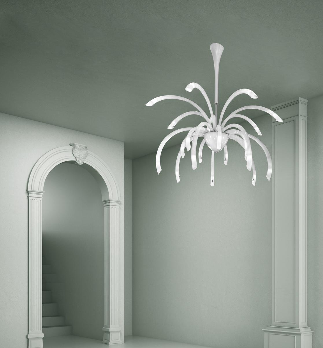 PHOENIX Glass chandelier