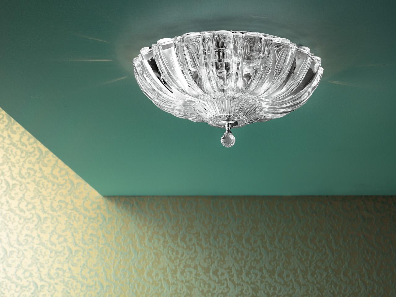 PASCALE PL40 LED crystal ceiling light