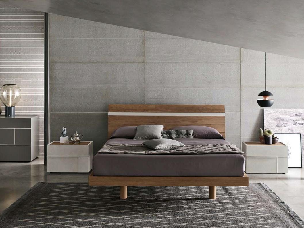 JOKER Wooden double bed