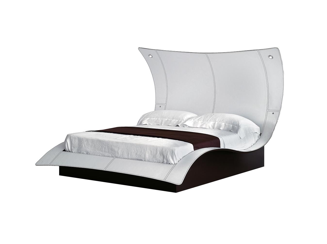 MEGA BUTTERFLY Storage bed with high headboard