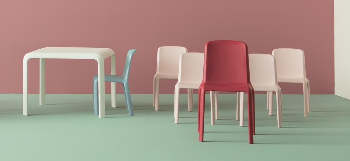 SNOW 303 JR Stackable polypropylene kids chair