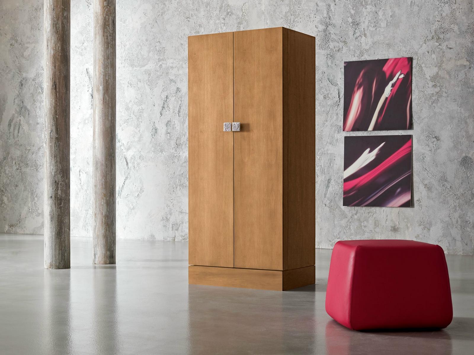 MINIMAL BAROQUE Wooden bar cabinet