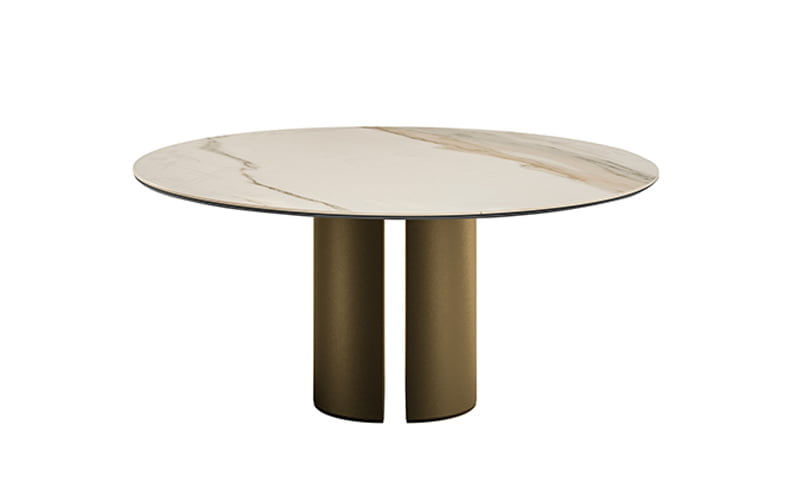 DORA CERAMIC Round ceramic table