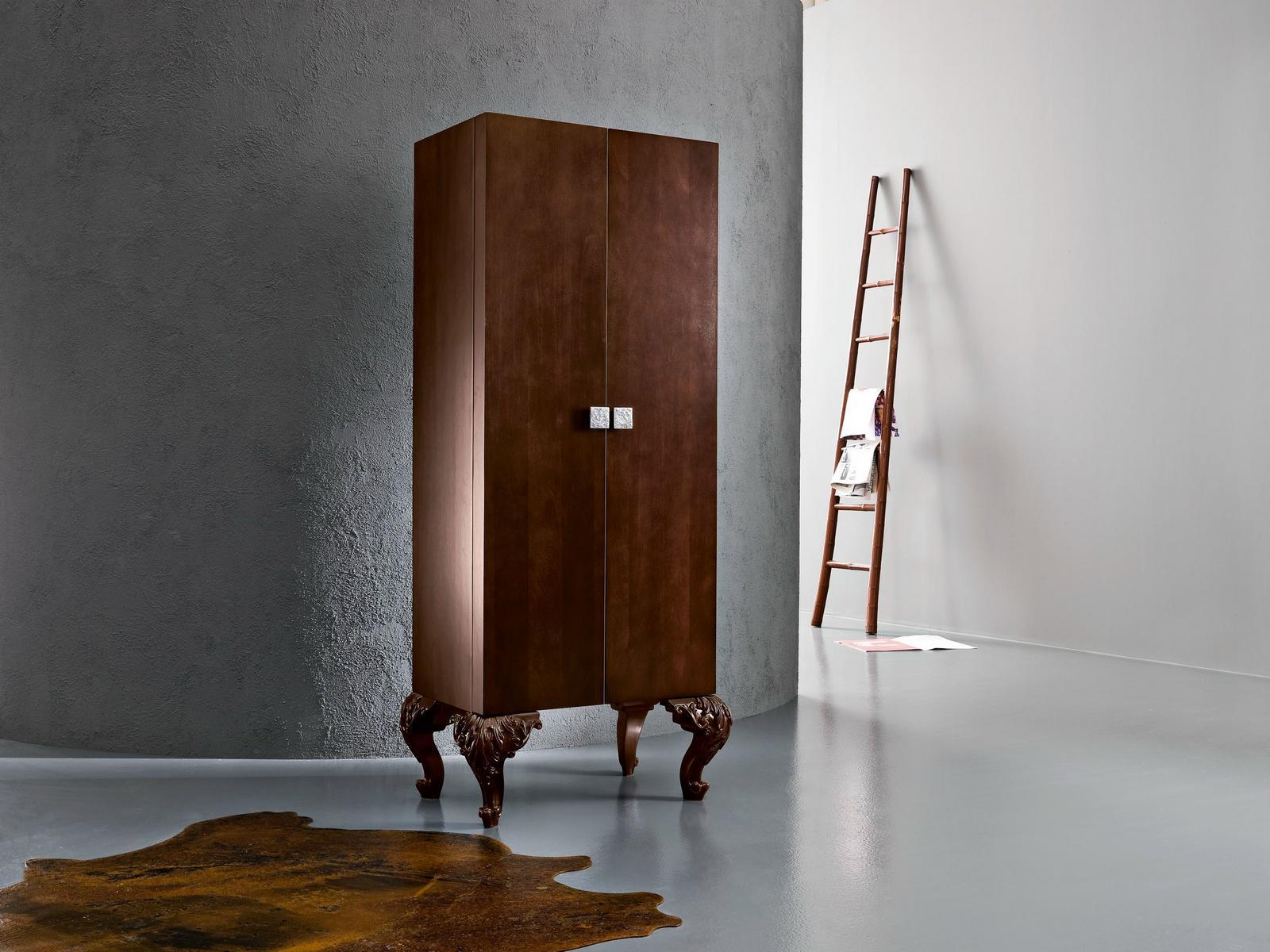 MINIMAL BAROQUE Wooden bar cabinet