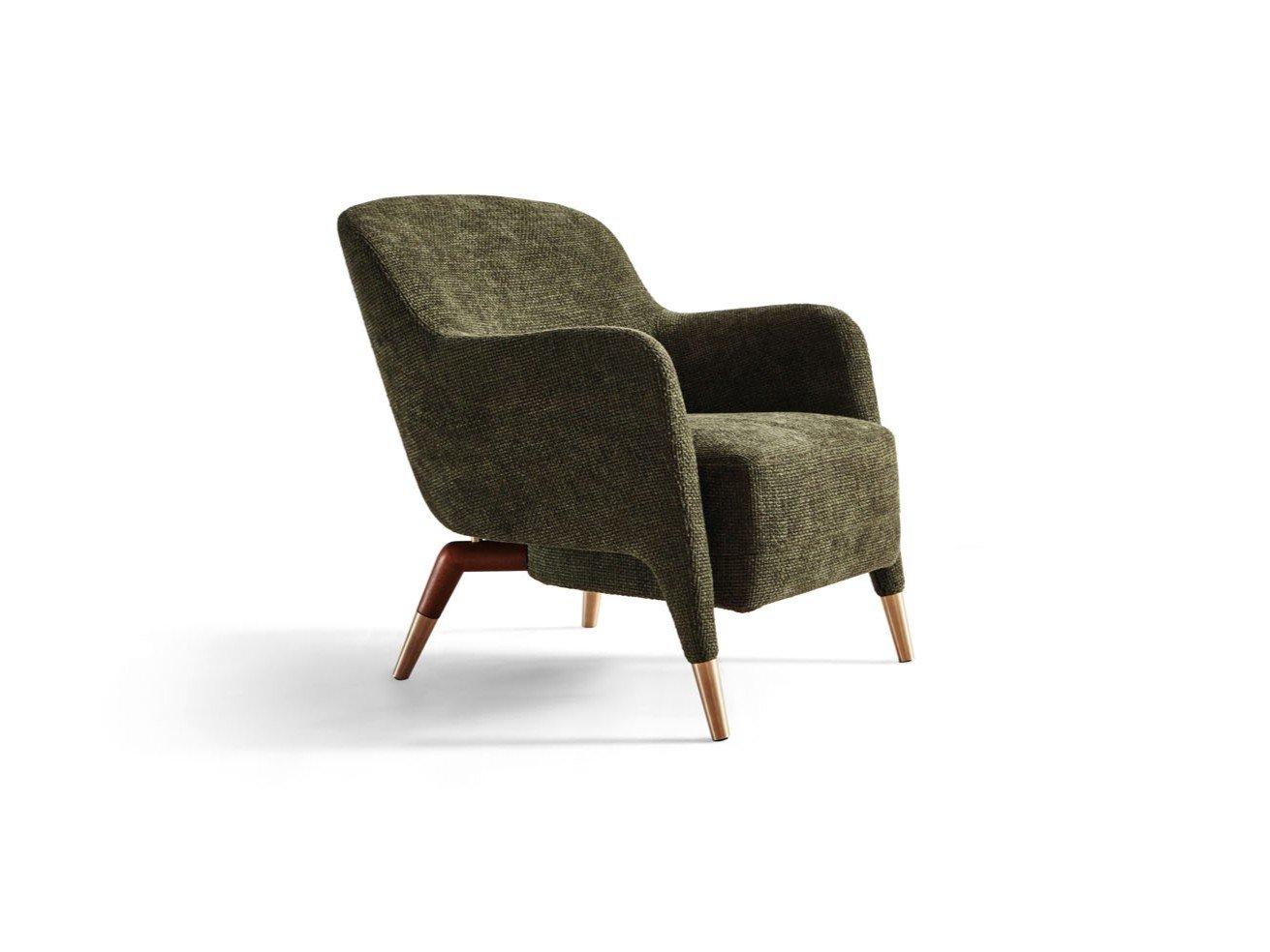 D.151.4 Fabric armchair with armrests
