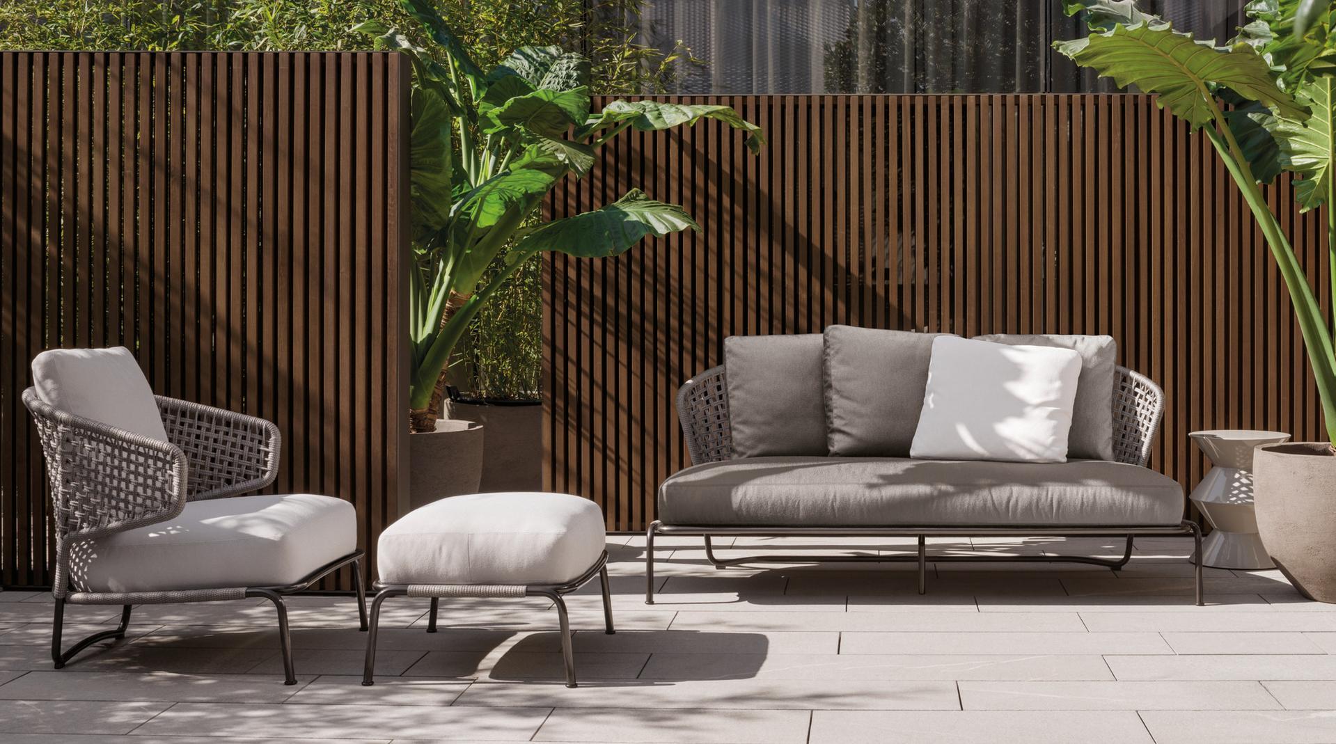 ASTON CORD OUTDOOR Outdoor armchair