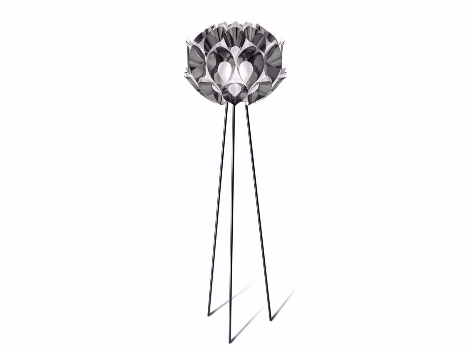 FLORA PEWTER Pewterflex® LED floor lamp