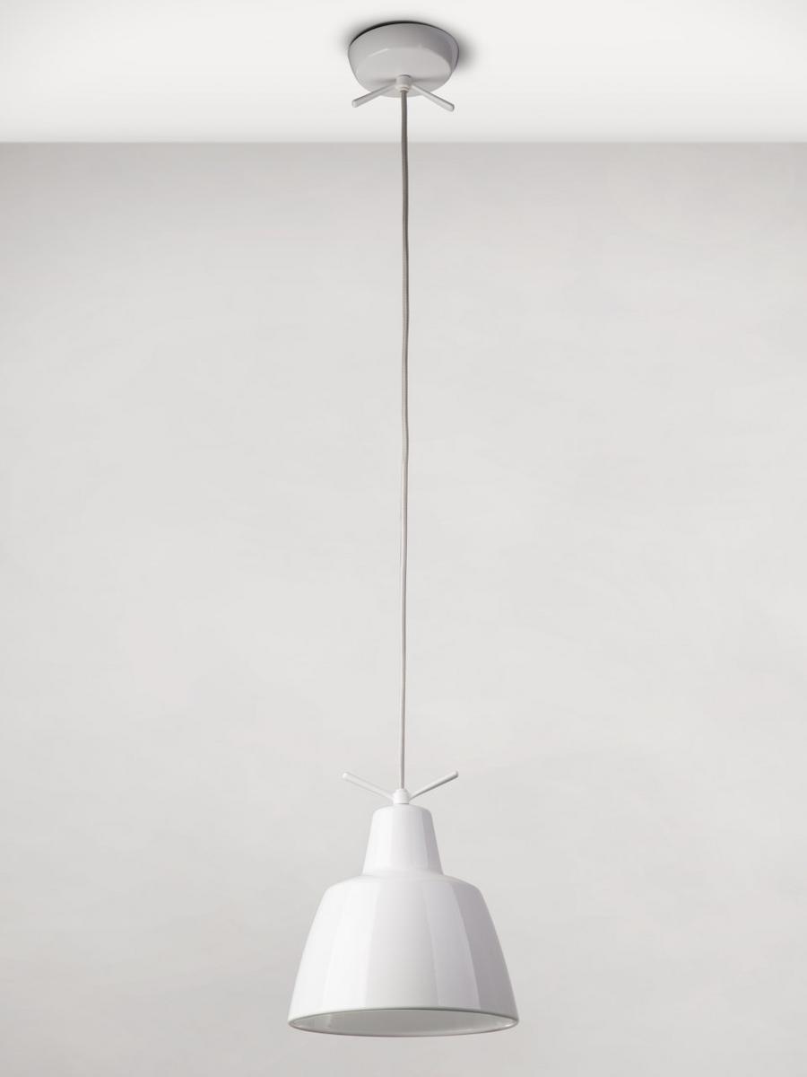 CLOCHEF S LED aluminium pendant lamp