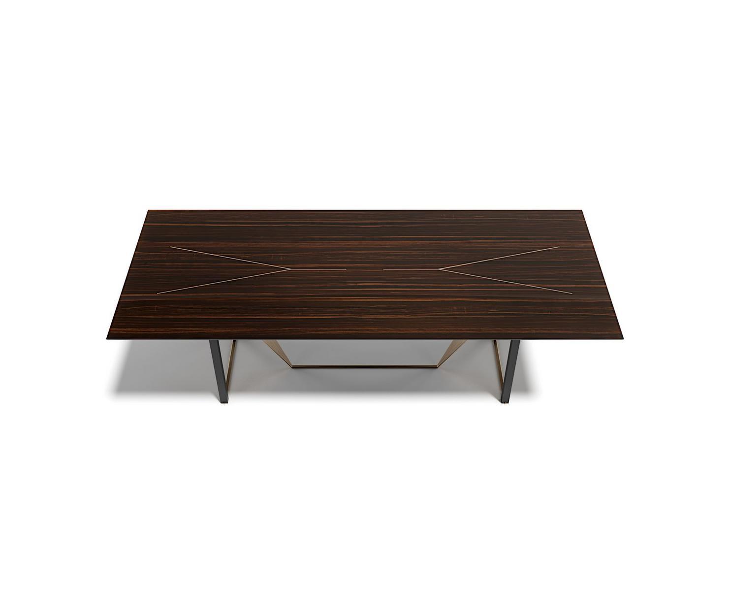 PRISMA Rectangular wooden dining table