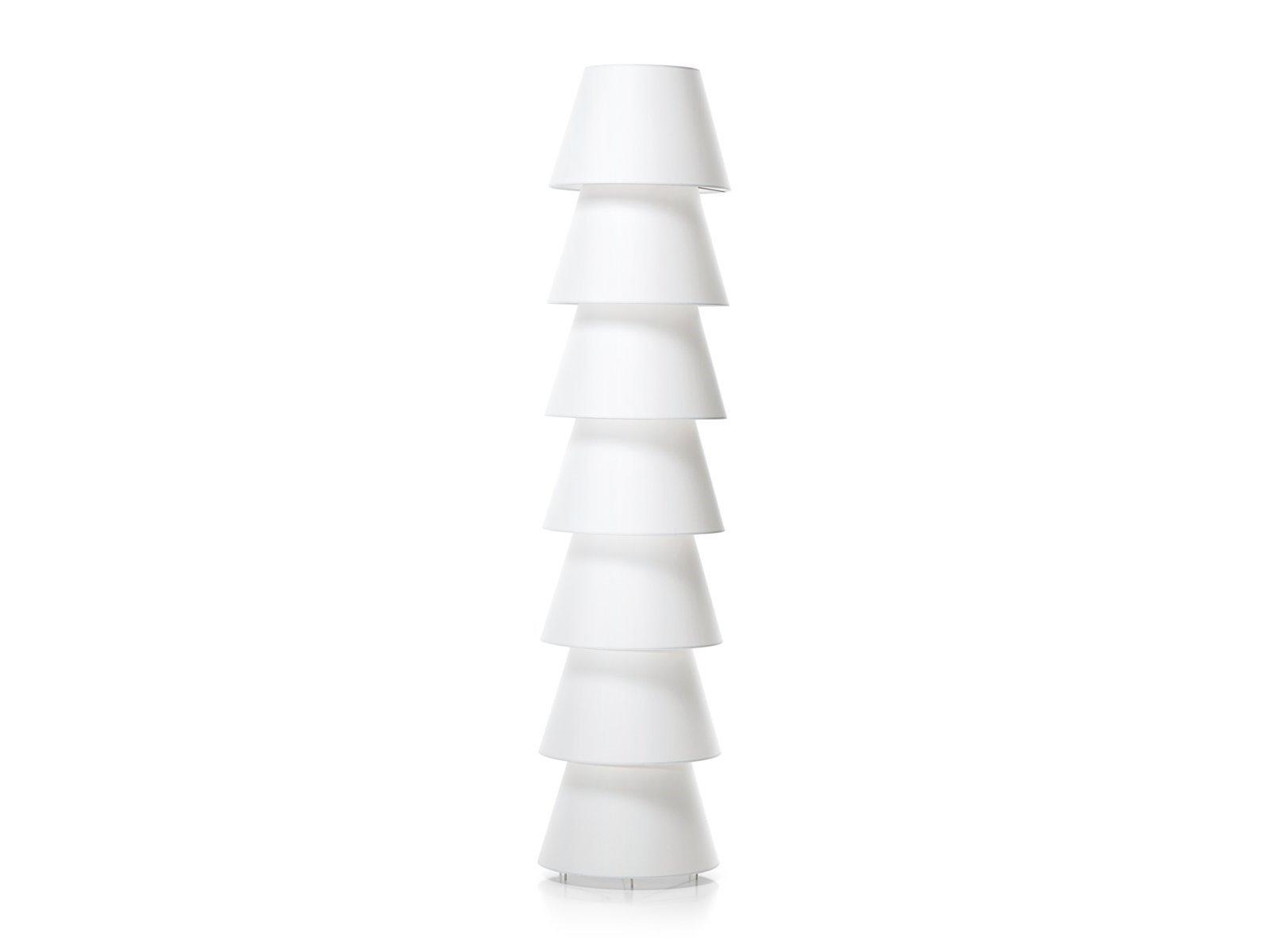SET UP SHADE Indirect light PVC floor lamp