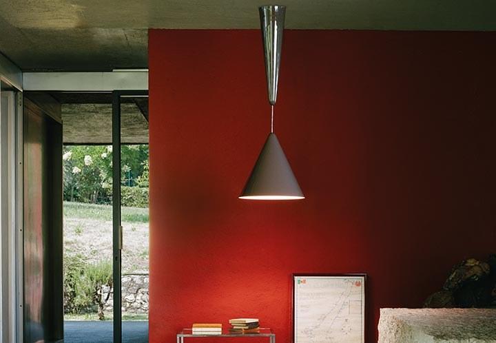 DIABOLO LED adjustable aluminium pendant lamp