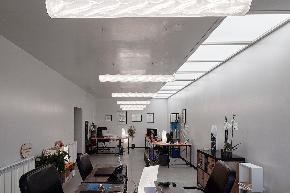HUGO ARCHITECTURAL SYSTEM LED Lentiflex® pendant lamp
