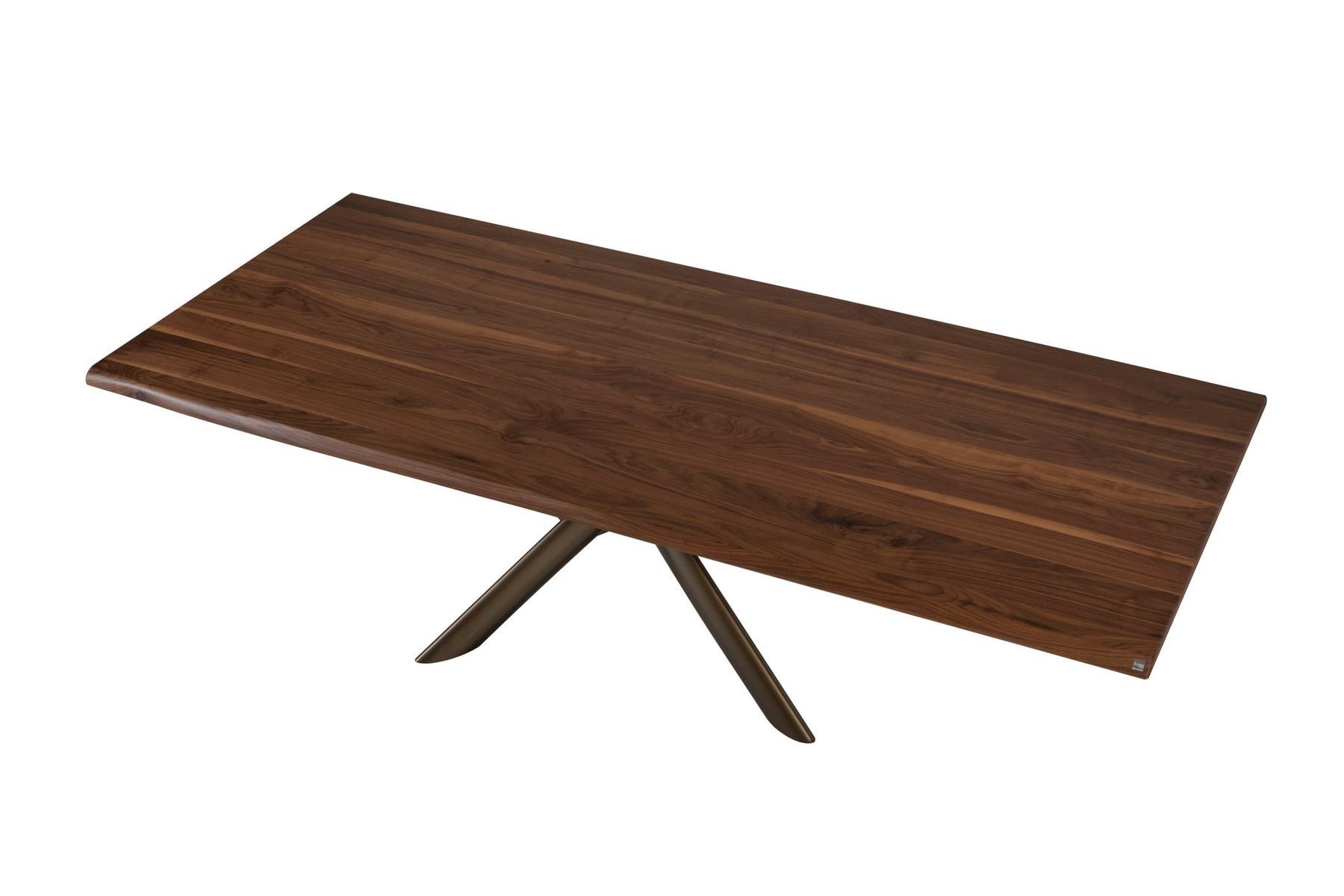 STYLE Rectangular walnut table