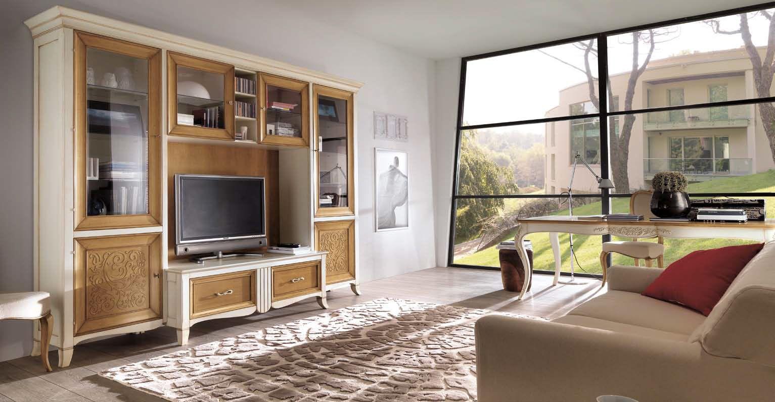 NEW DECO Wood living room set