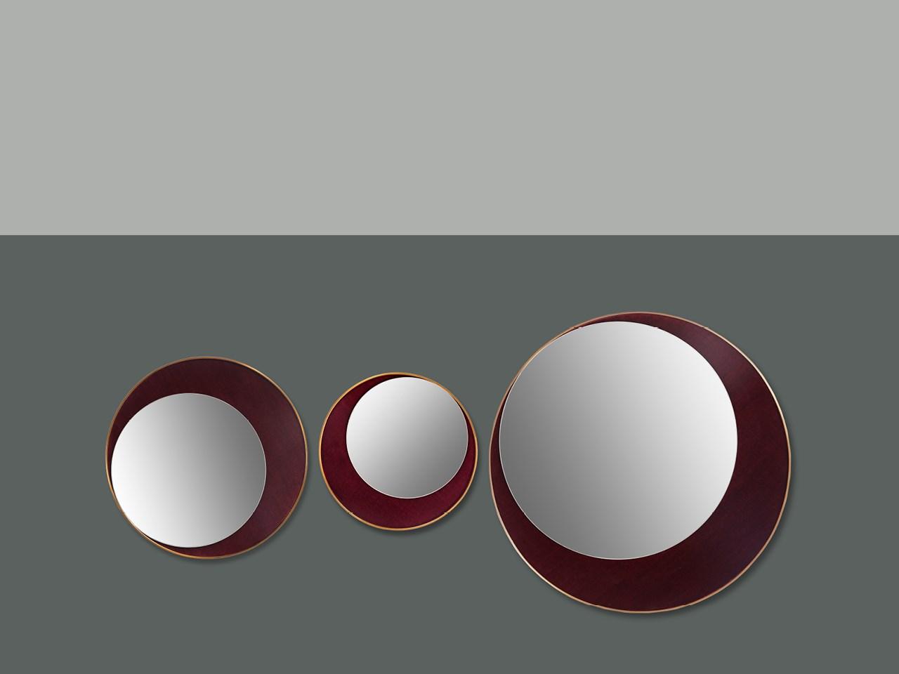 ECLIPSE Round wall-mounted mirror
