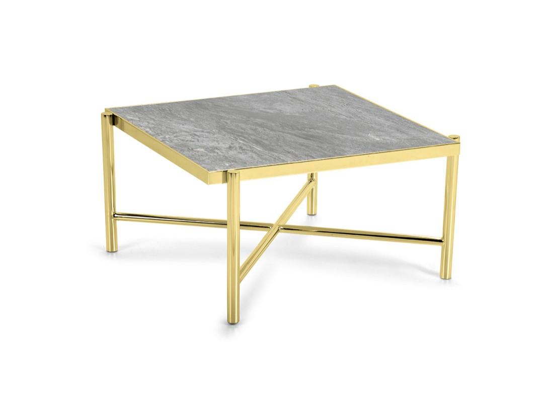 REA Low square ceramic coffee table