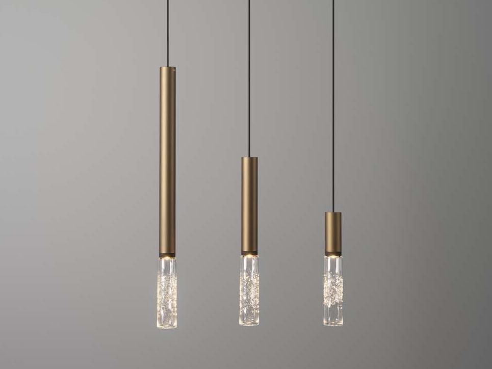 BEAM STICK GLASS LED glass pendant lamp