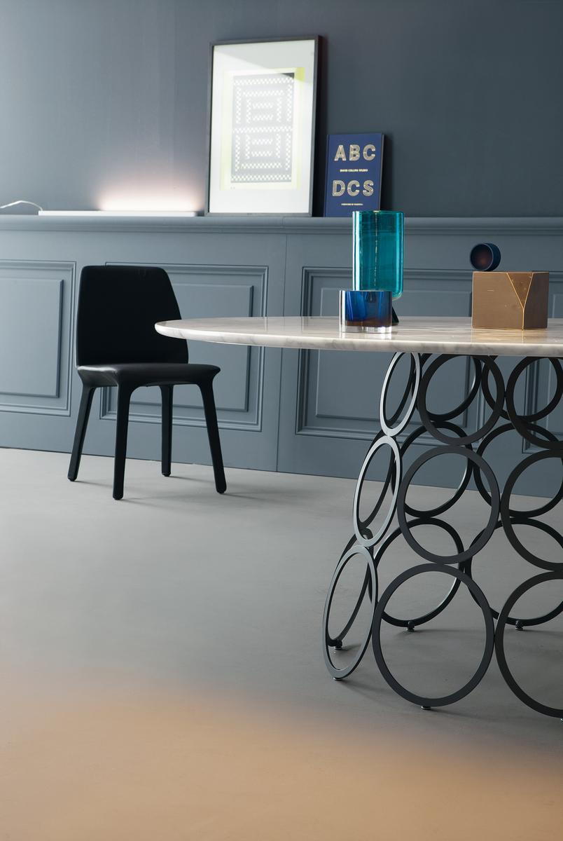 HULAHOOP Round marble table
