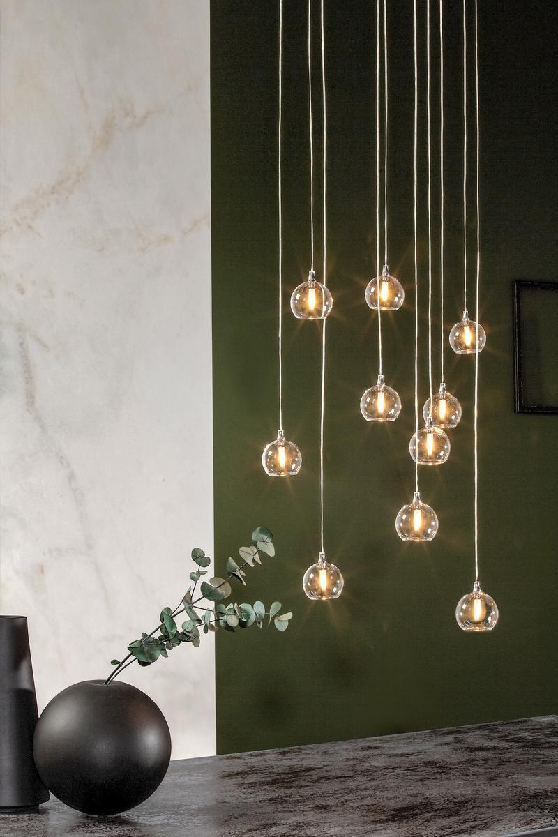 MING Direct light glass pendant lamp