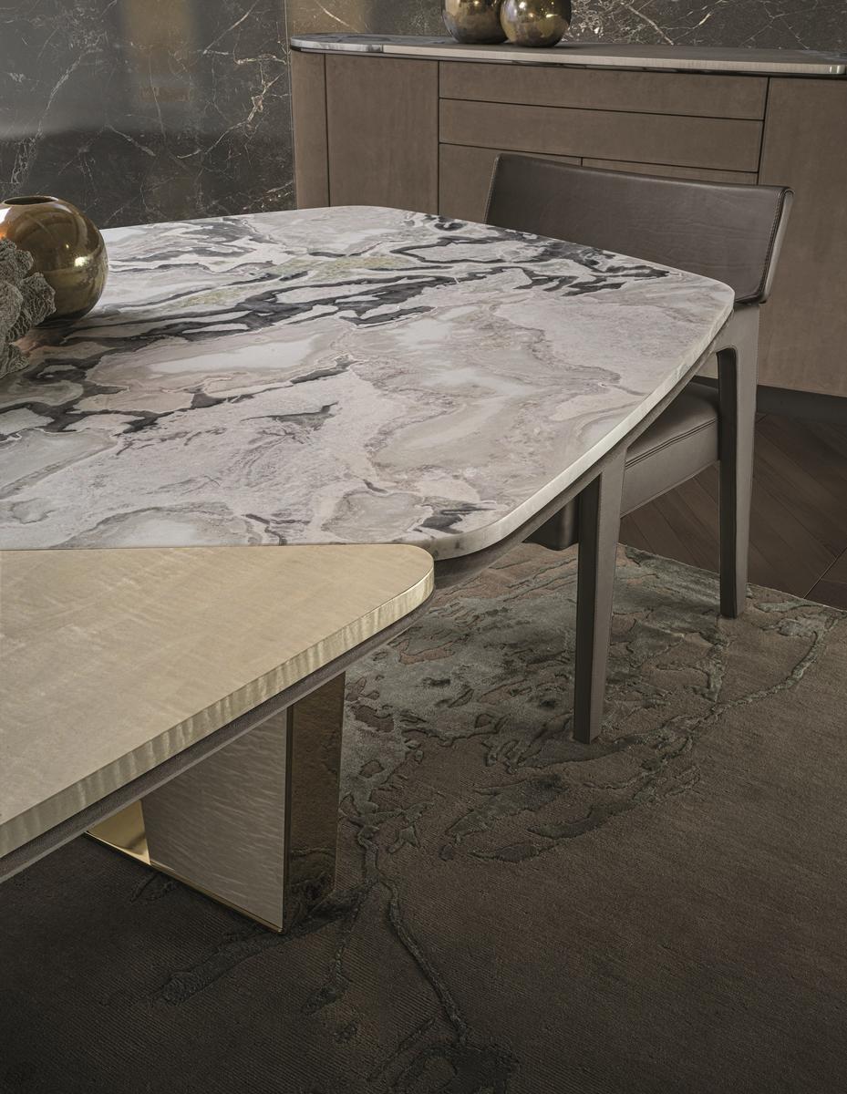KEOPE Oval metal table