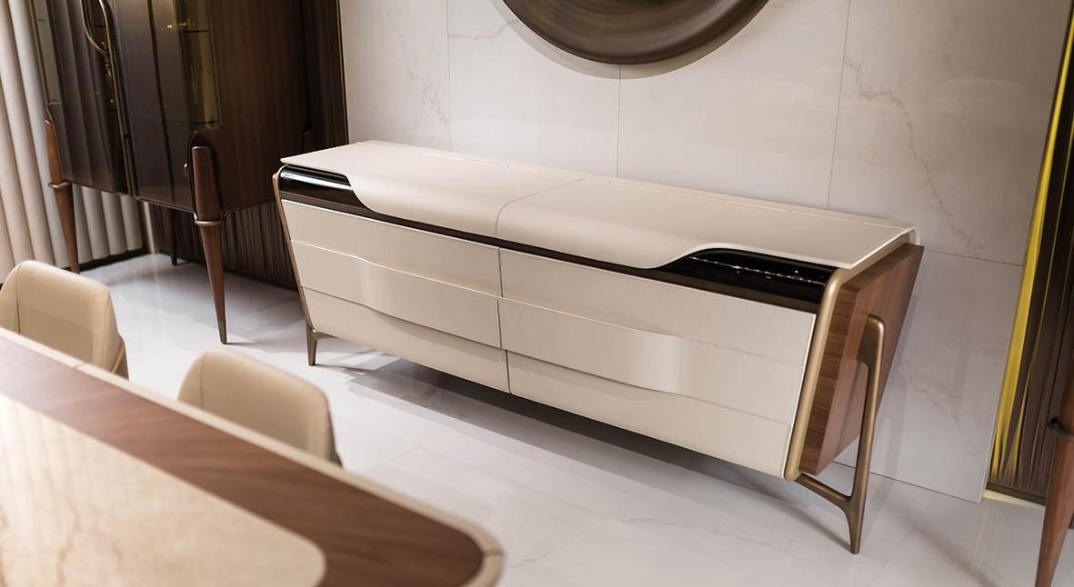 MELTING LIGHT Sideboard with doors