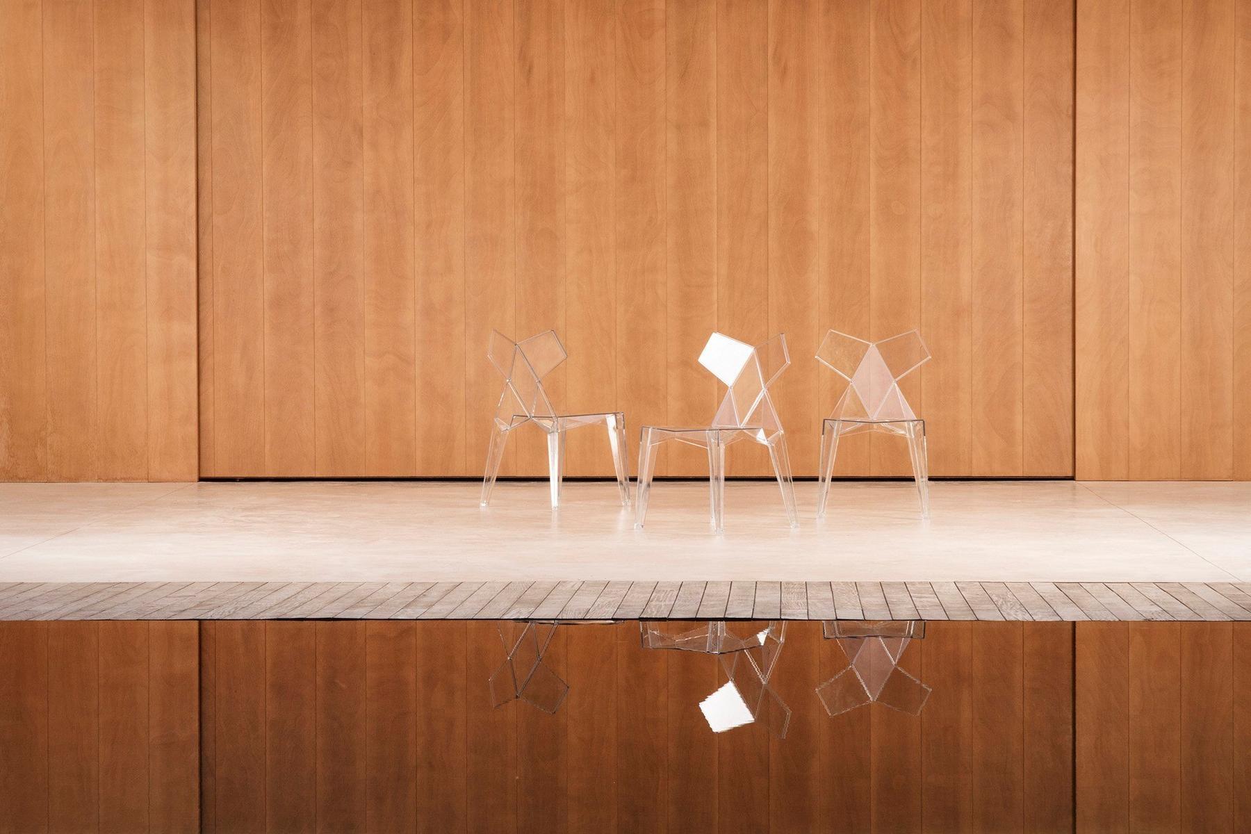 KIMONO Polycarbonate garden chair
