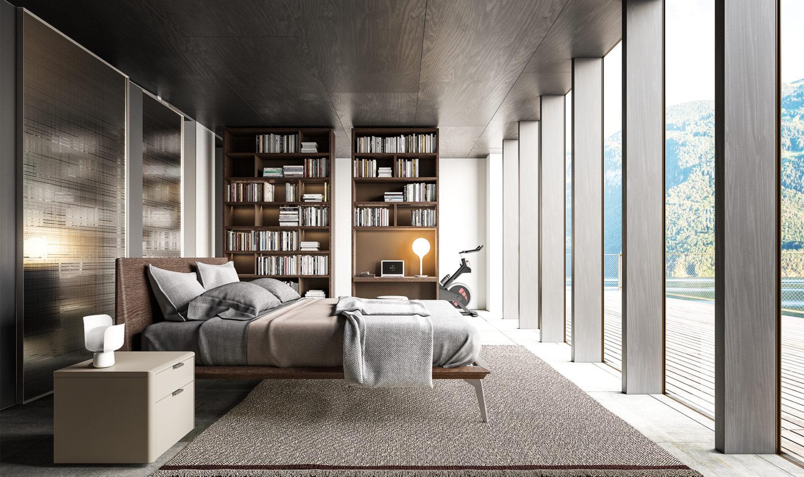 MY SPACE Modular wood storage wall
