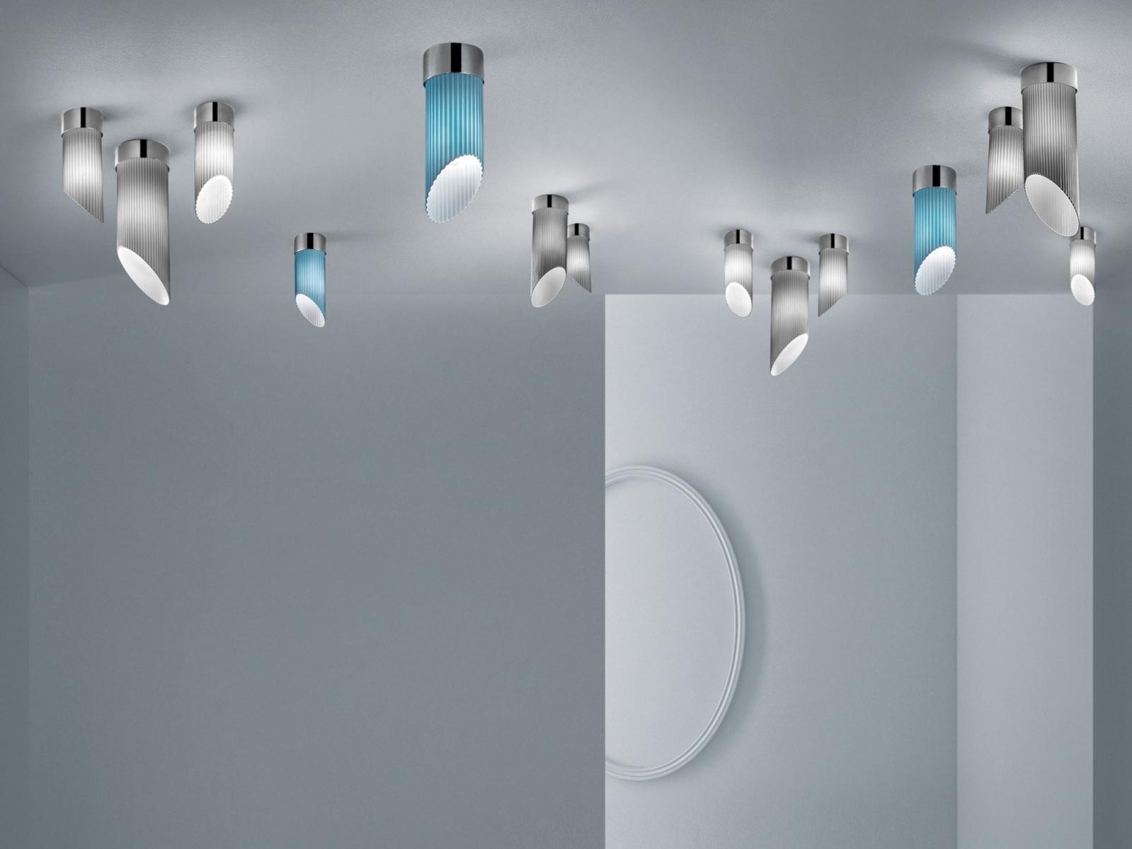 KORINTHOS Glass ceiling lamp