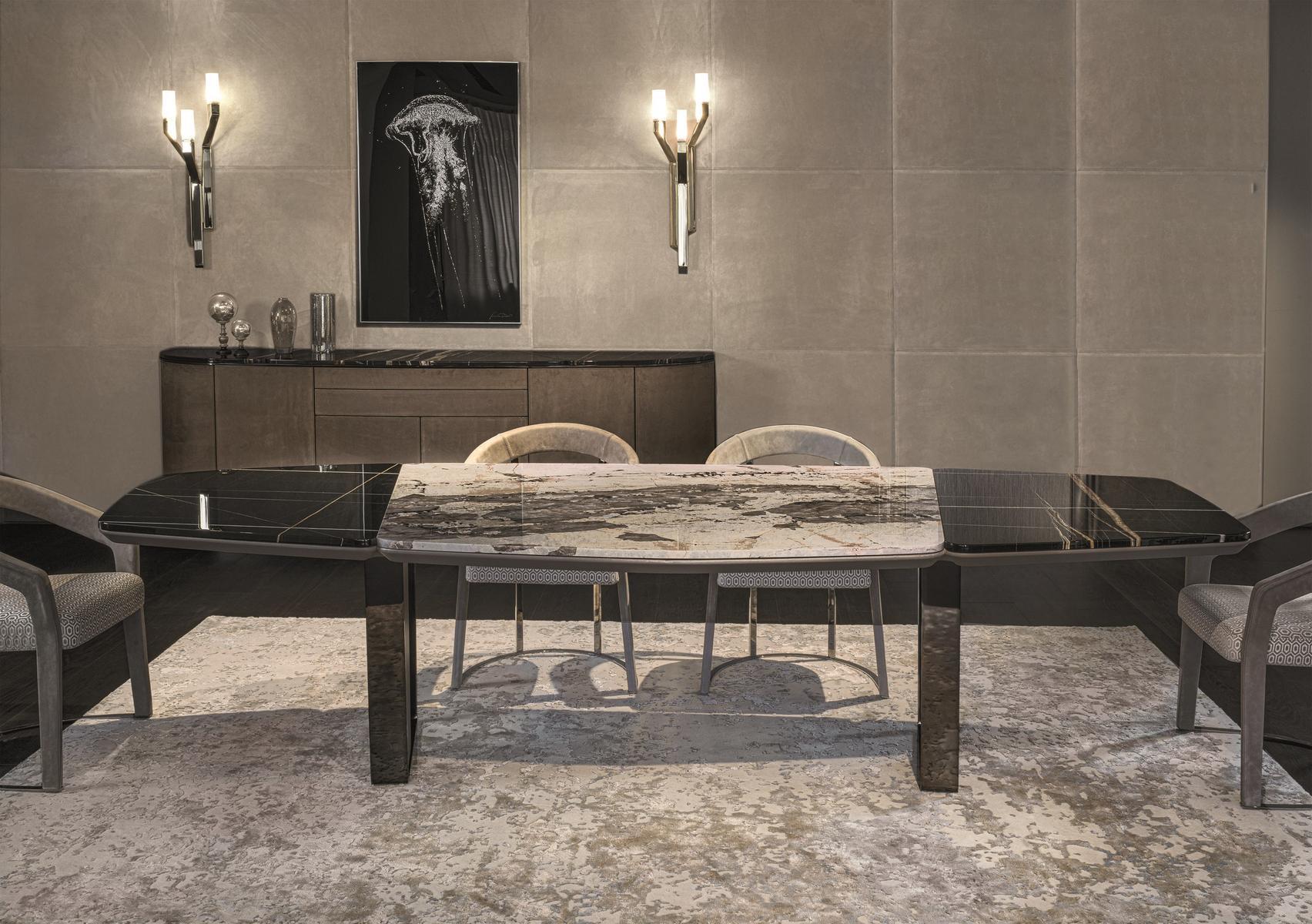 KEOPE Oval metal table