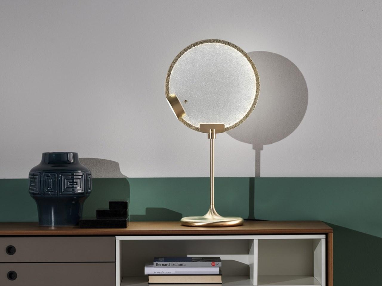HORO TL LED glass table lamp with dimmer