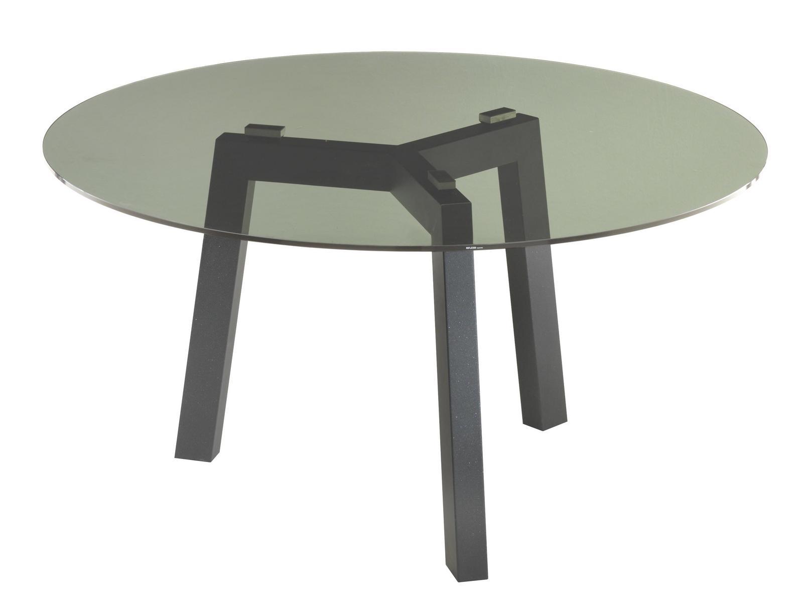 TREBLE Round crystal table