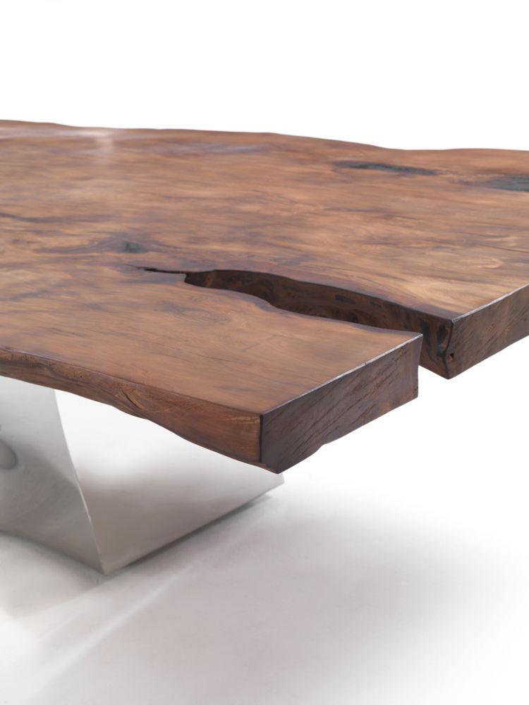 RIFLESSI Rectangular wood table