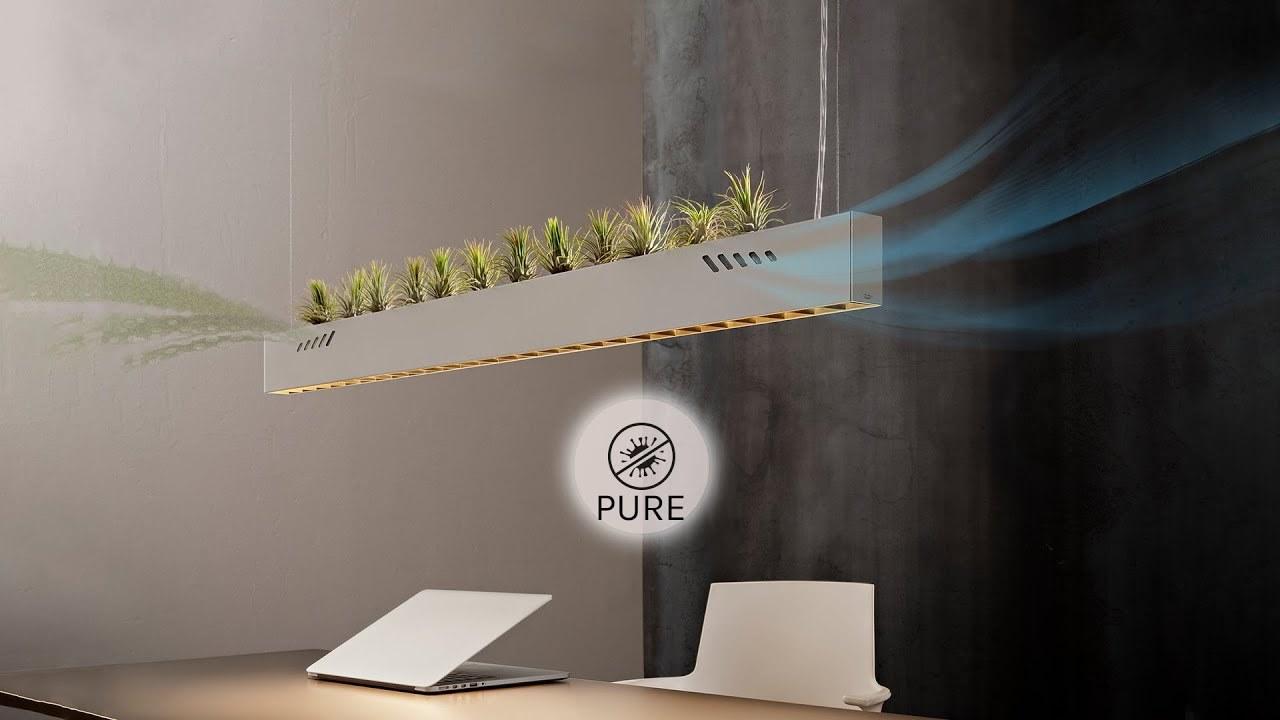 PURE BIOAIR Metal LED sanitising light