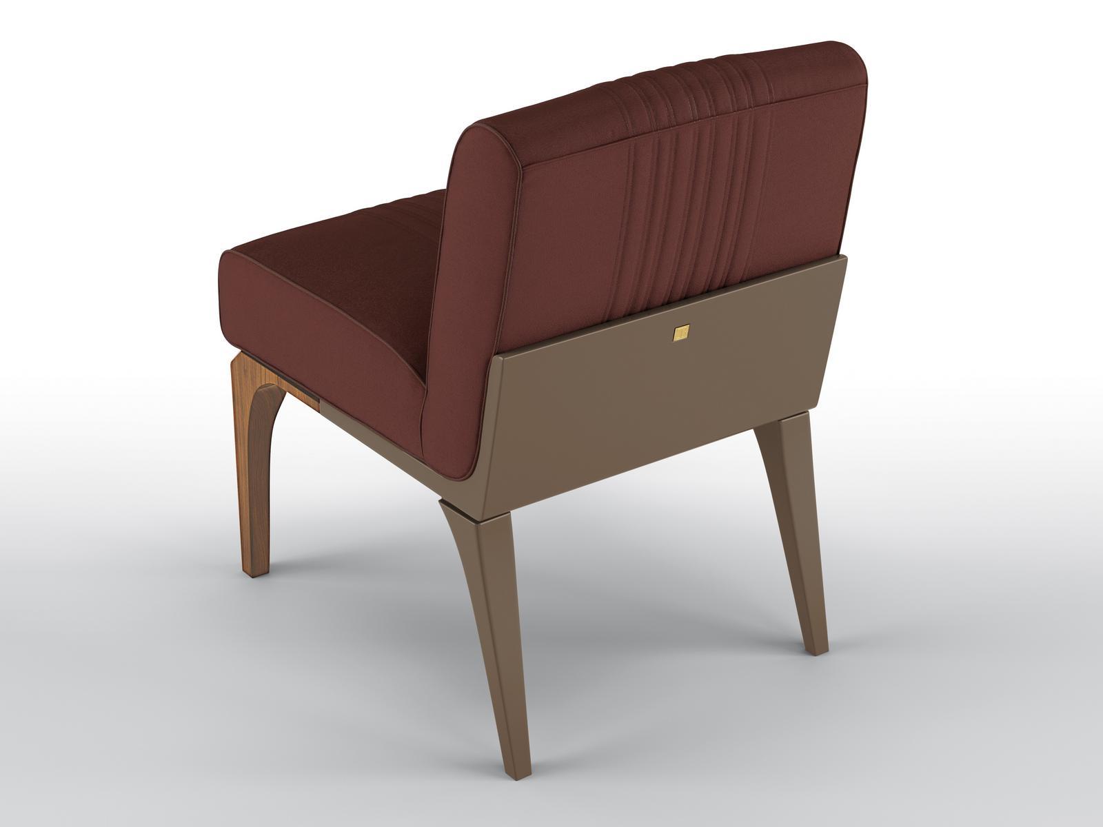 MADEMOISELLE Upholstered velvet chair