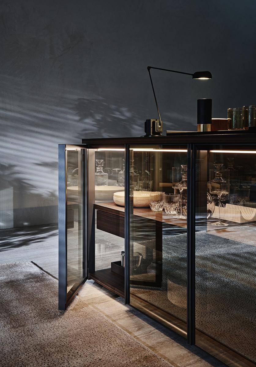 ADRIEN Crystal sideboard with doors