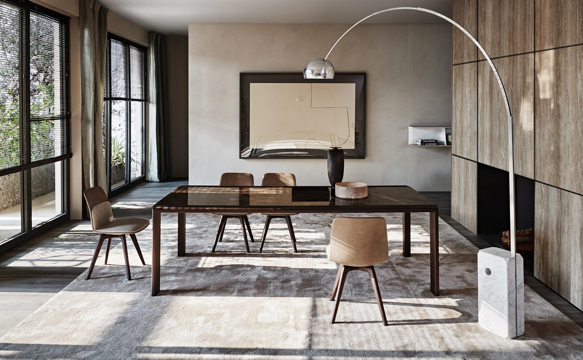 BELGRAVIA Rectangular wooden table
