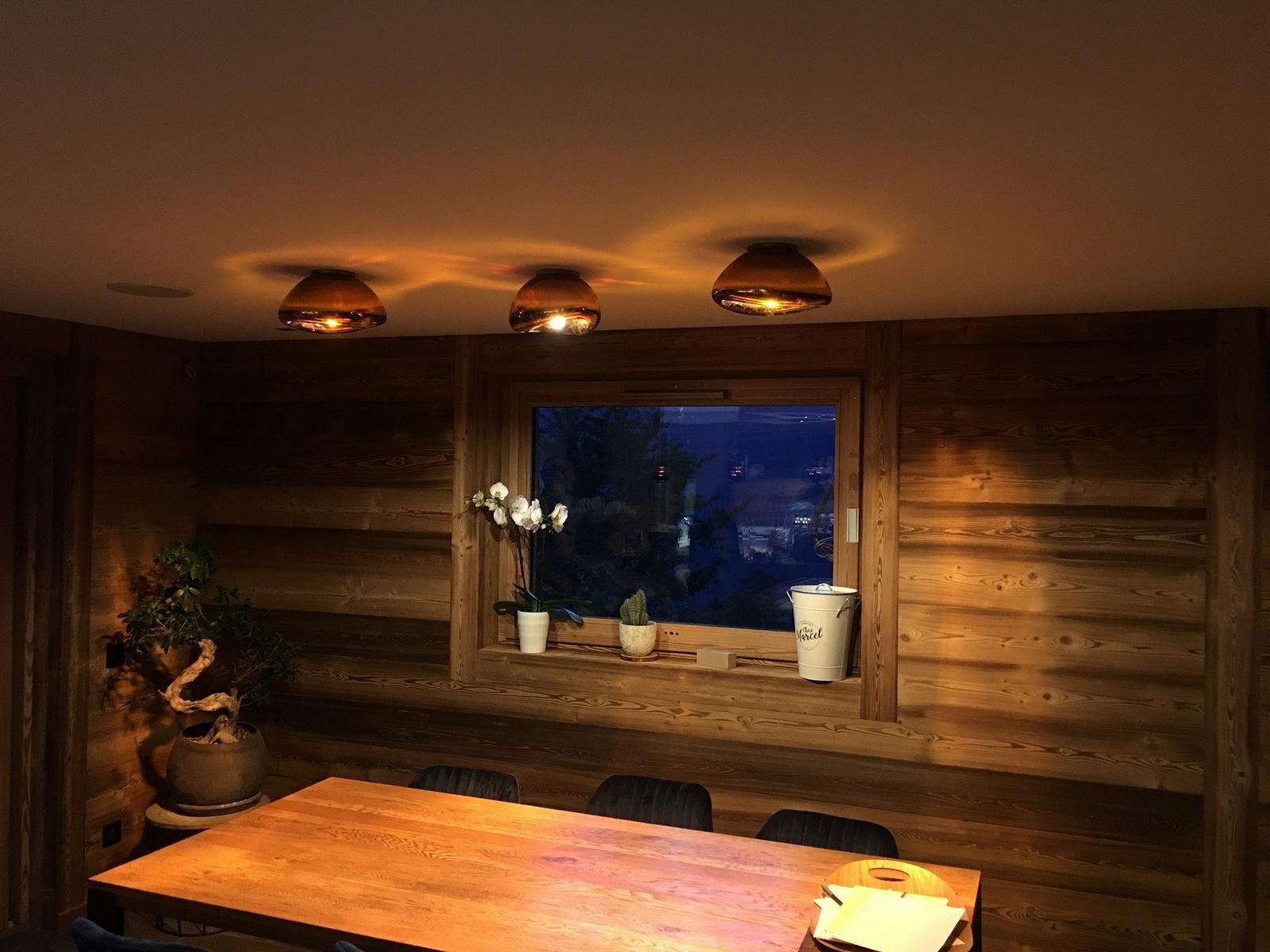 AUSUM Handmade blown glass ceiling lamp