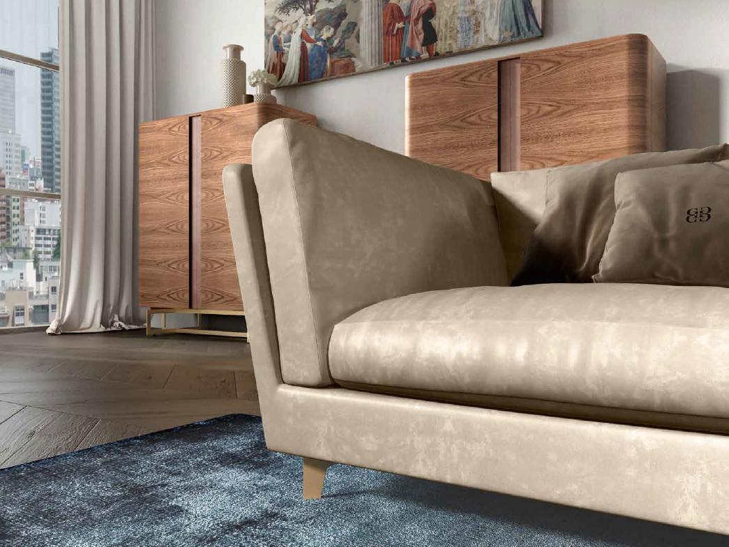 BELT Modular leather sofa