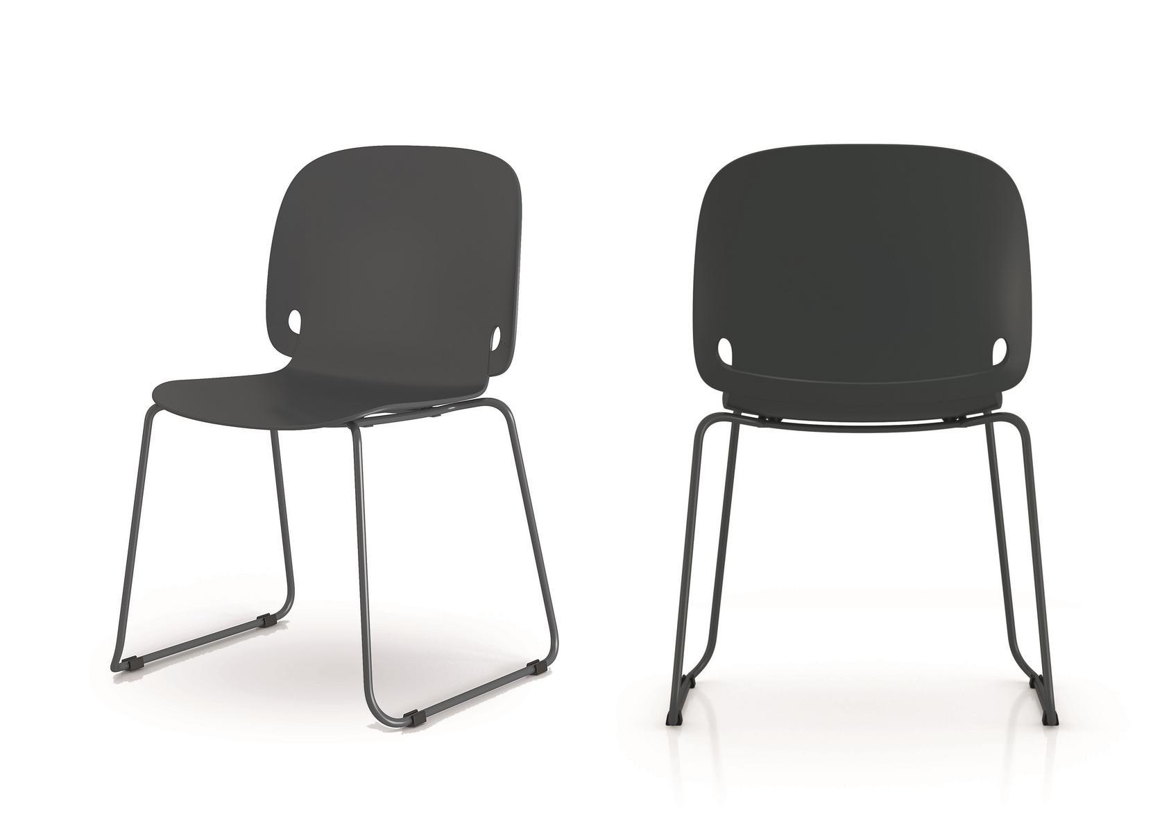 INTRO Sled base polyamide chair