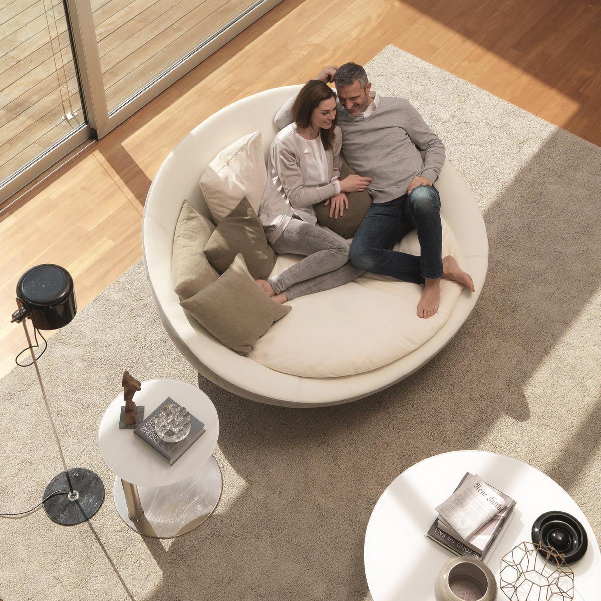LACOON ISLAND Curved sofa