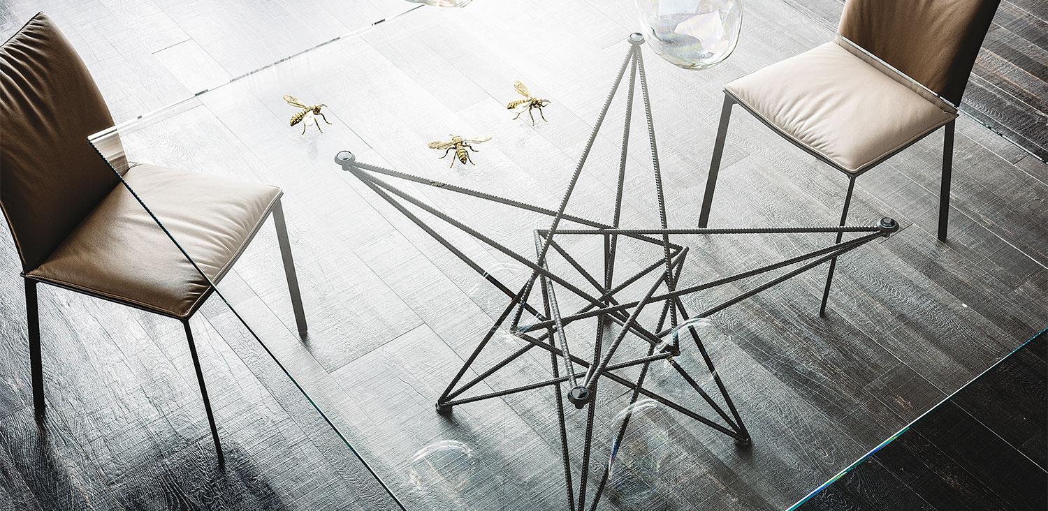 GORDON Round metal table