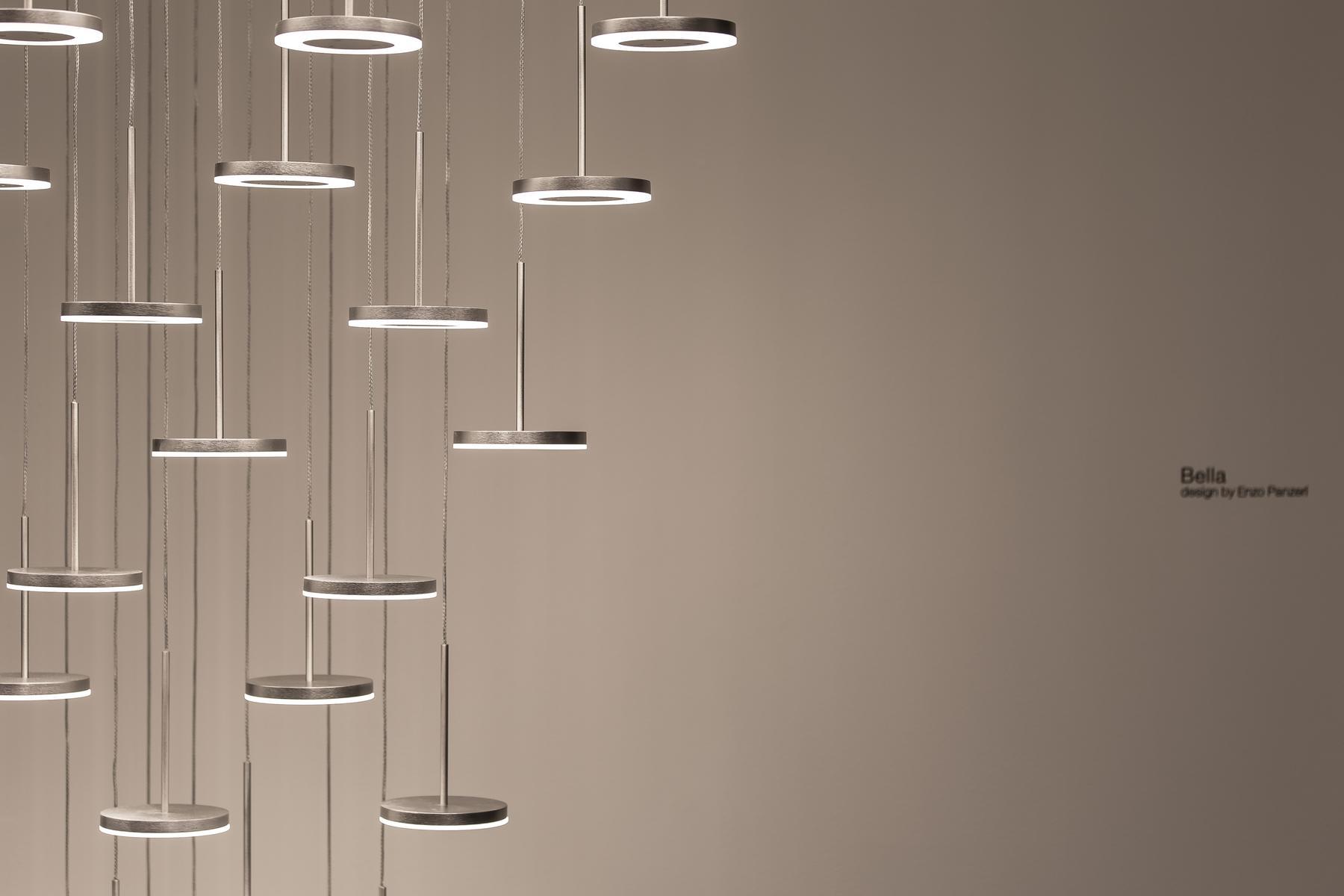 BELLA LED die cast aluminium pendant lamp