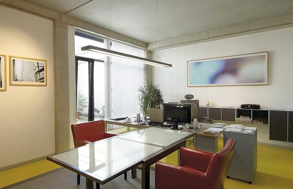KUNO Plastic pendant lamp in a contemporary style