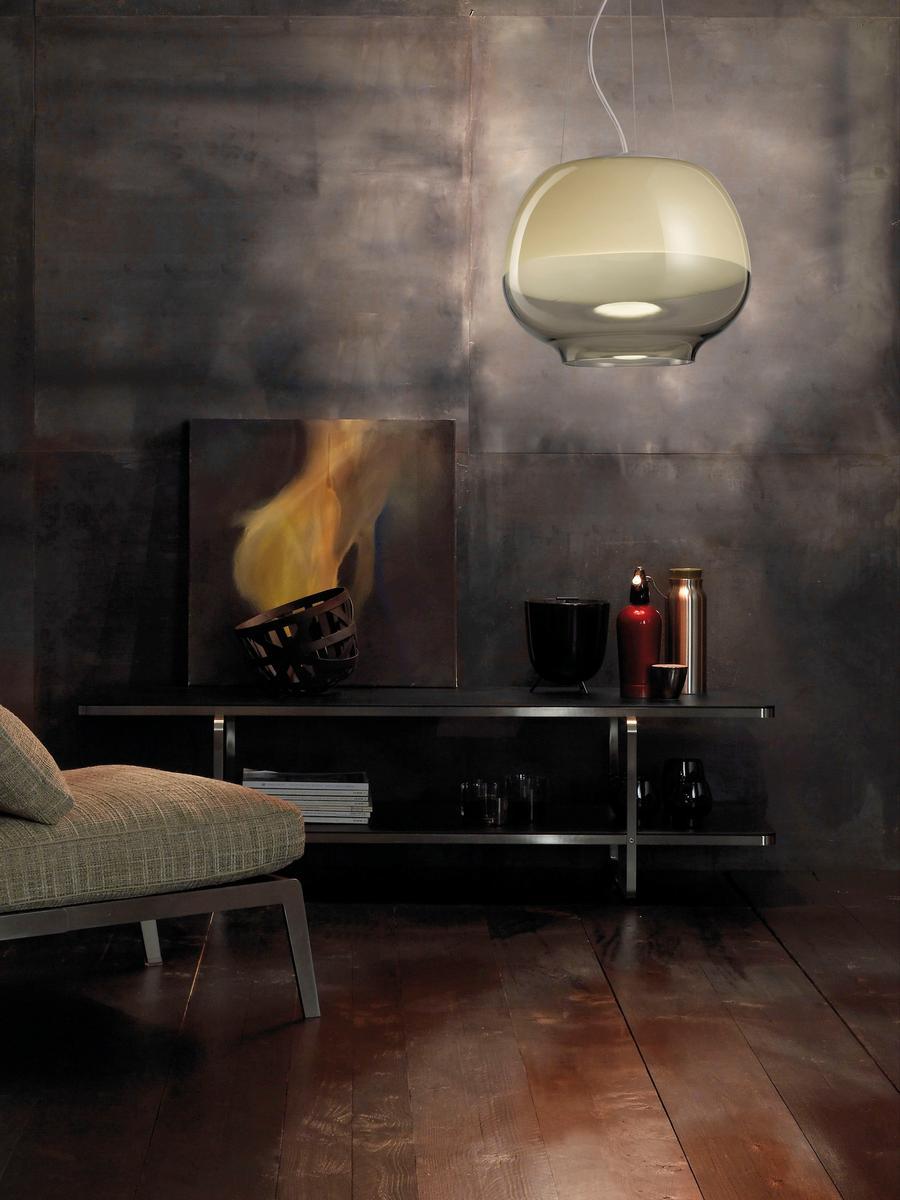 MIRAGE SP Blown glass pendant lamp