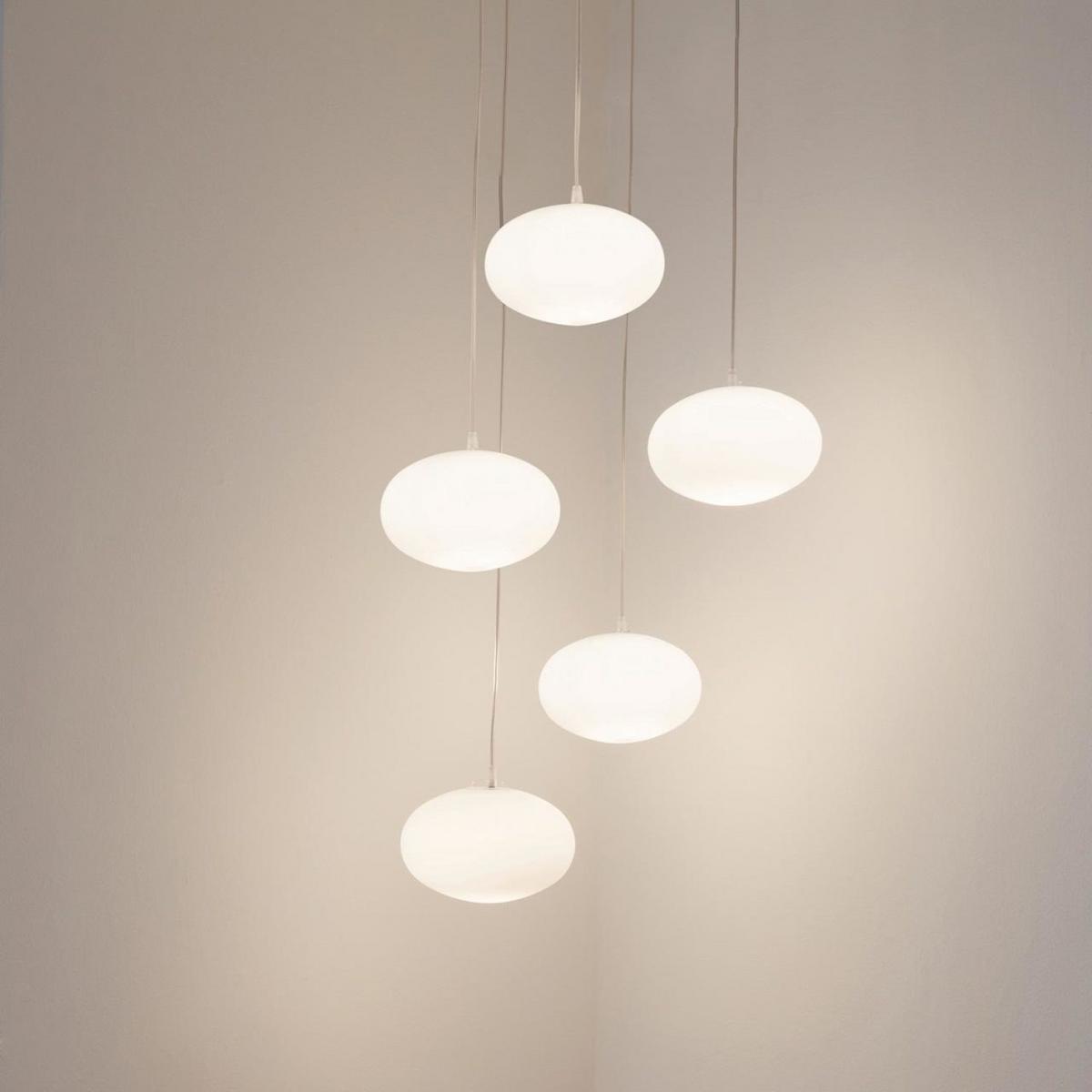 MAGA Blown glass pendant lamp