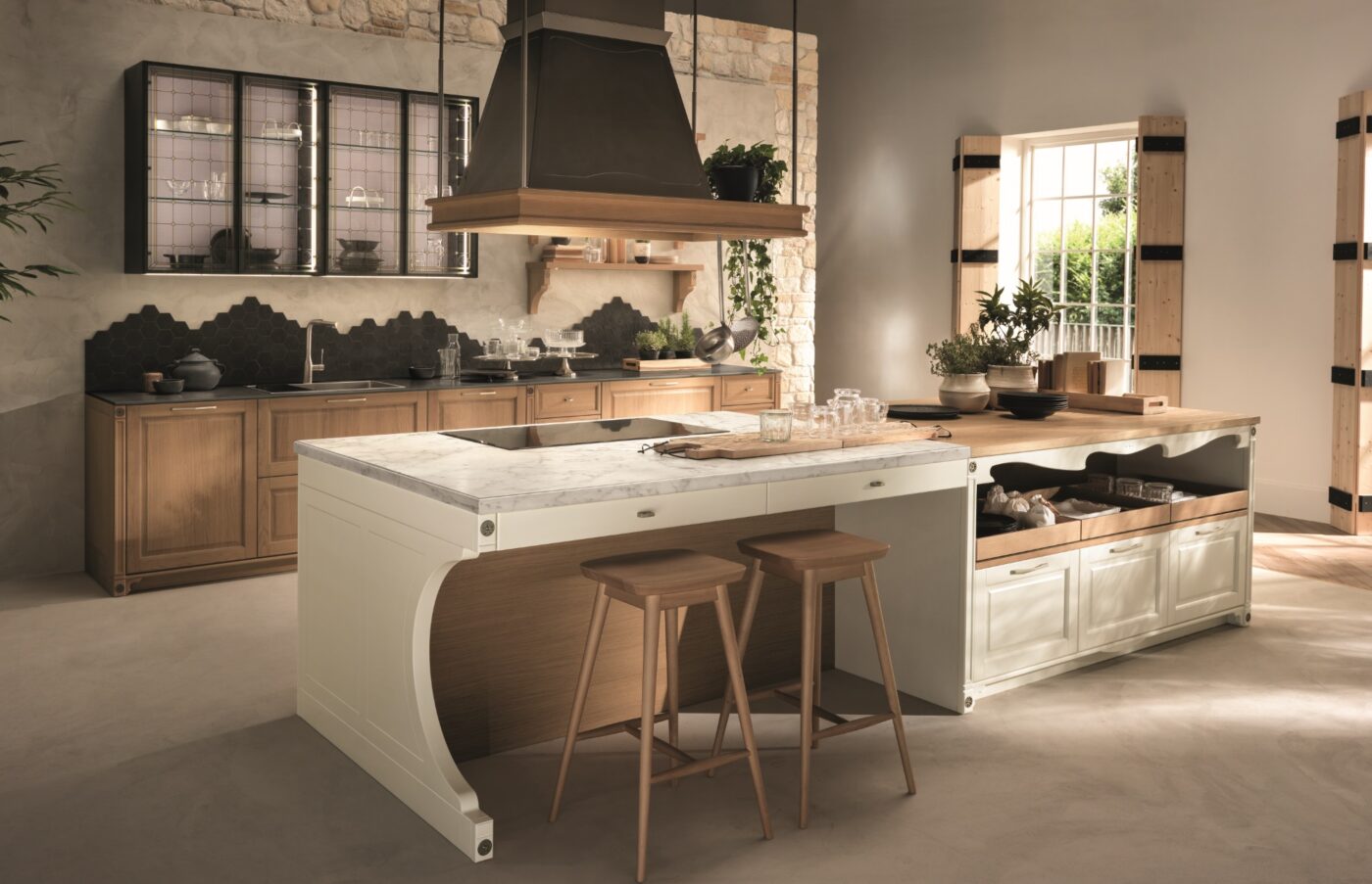 PORTRAIT Wood kitchen