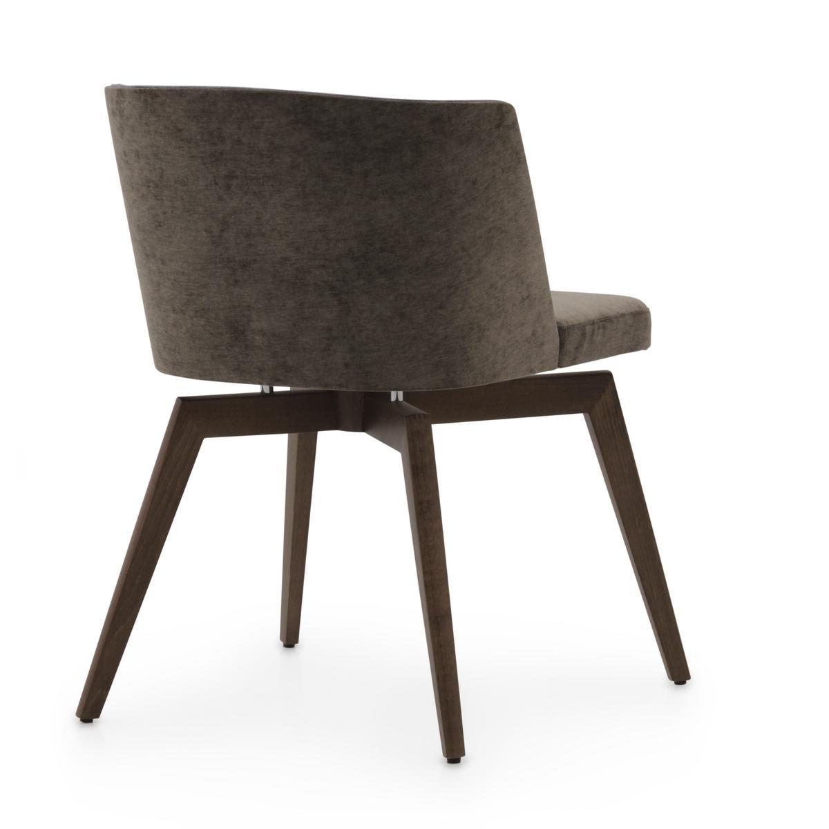 MARTA 0604S Upholstered velvet chair