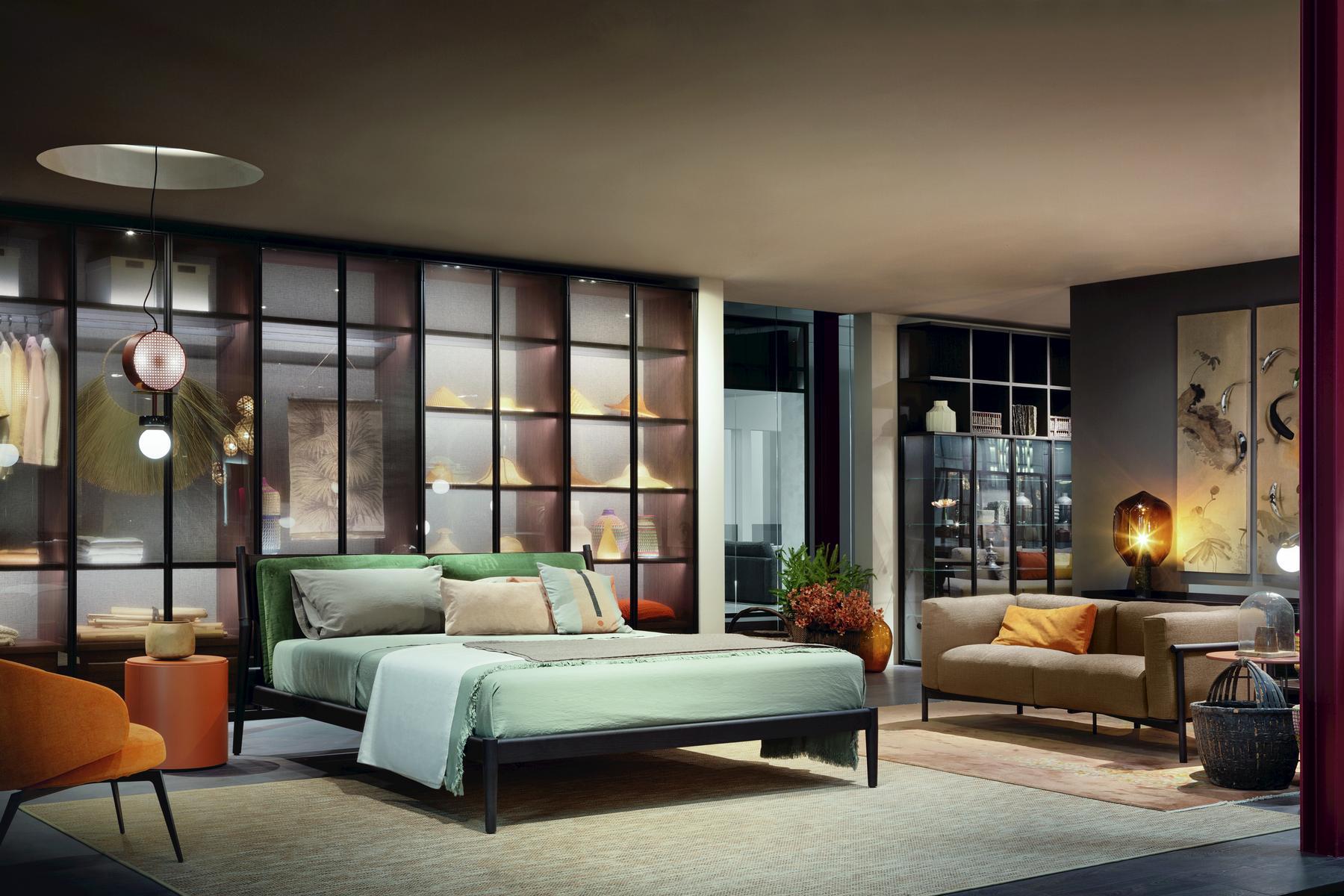 TAIKI 2 seater fabric sofa